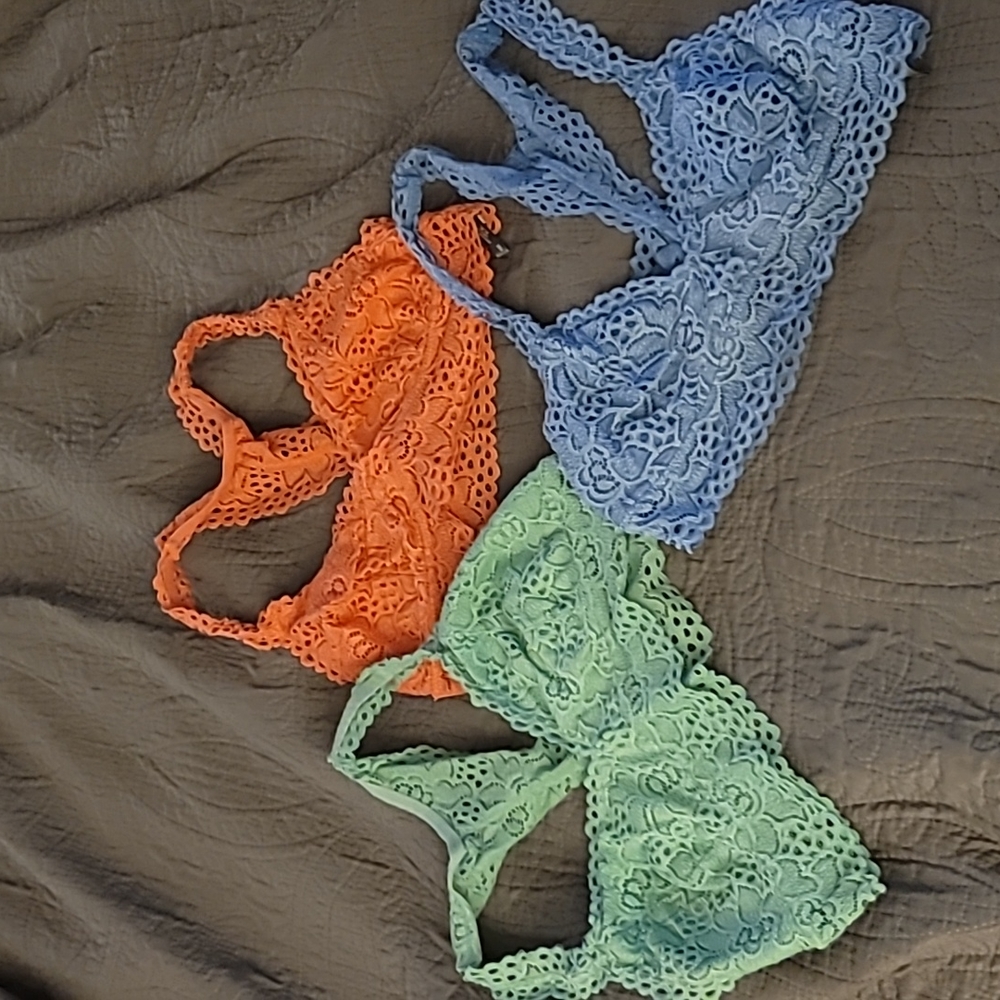 Set of Aerie Bralettes - Size M
